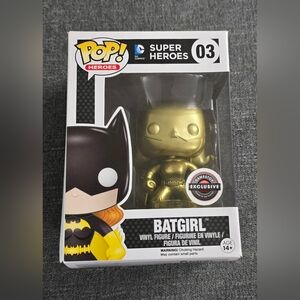 Gold Batgirl Gamestop Exclusive Funko Pop #03